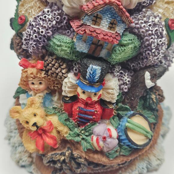 VTG Crinkle Claus 1994 Possible Dreams Santa with Bag of Toys Christmas Figurine - Picture 8 of 9